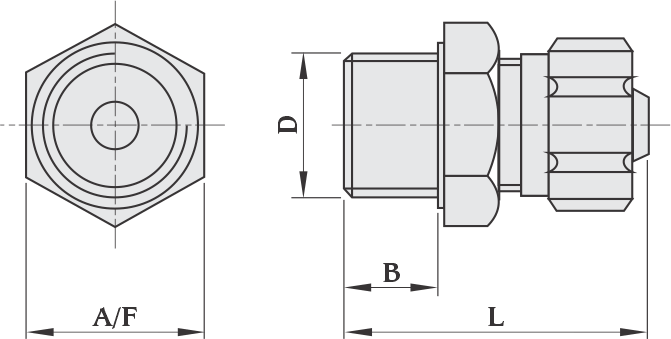 Male Connector Dimensions